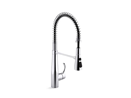 Kohler K-22033-CP Simplice Semi Professional Kitchen Faucet, Polished Chrome - OPEN BOX