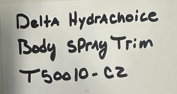 Delta Faucet T50010-CZ Body Spray Trim, Champagne Bronze