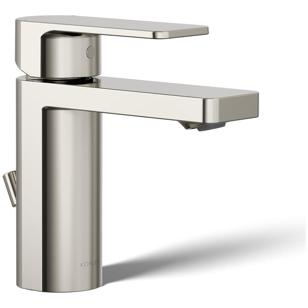 Parallel 1.2 GPM Single Hole Bathroom Faucet with Pop-Up Drain Assembly