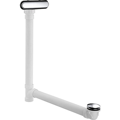 Kohler K-7272-TT CLEARFLO Slotted Overflow Bath Drain, Vibrant Titanium