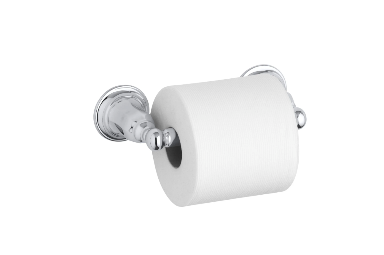 Kohler K-13504-CP Kelston Double Post Tissue Holder - OPEN BOX