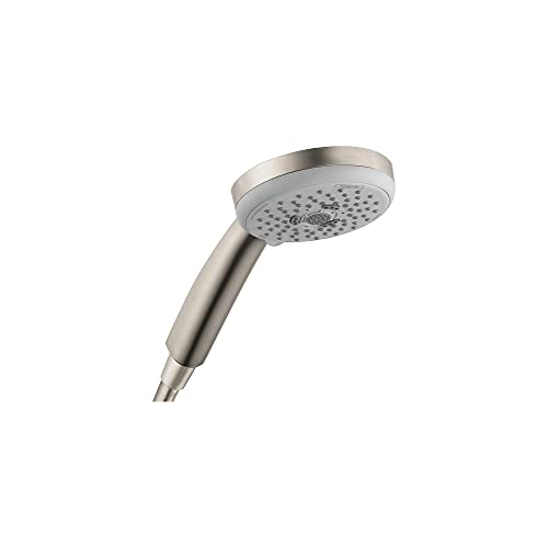Hansgrohe 04931820 Croma 100 4 Modern Handheld Shower Head, Brushed Nickel - OPEN BOX