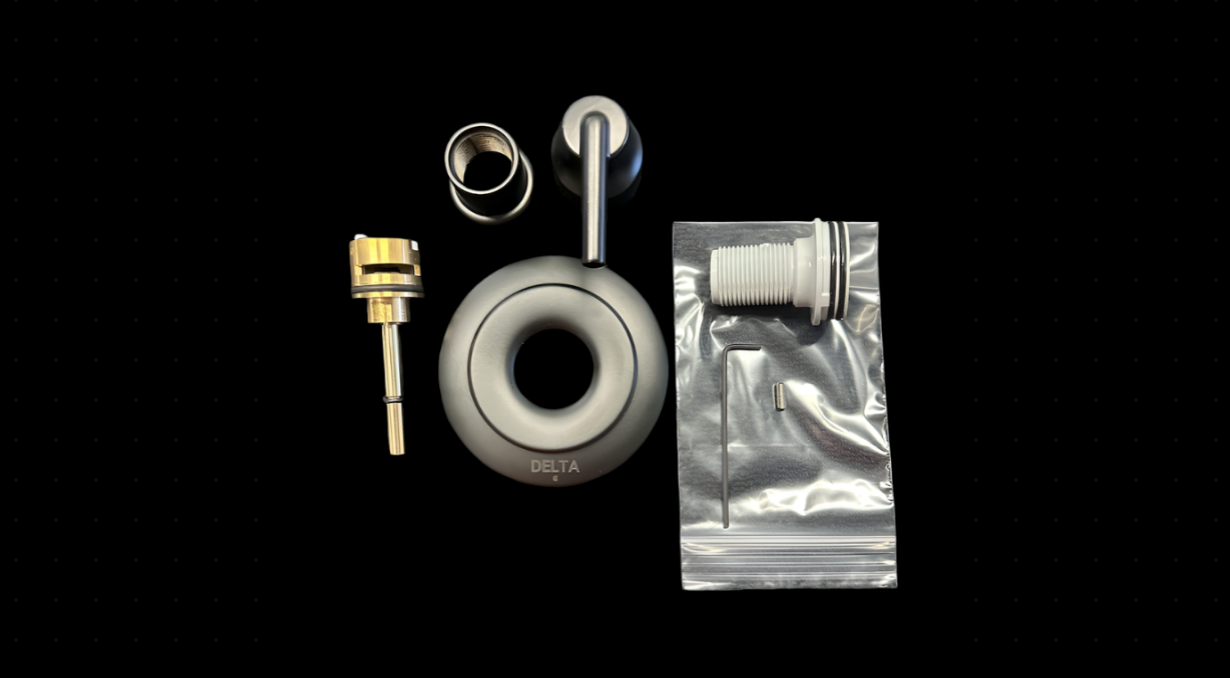 Delta T11859-BL Trinsic 3-Setting Shower Trim, Matte Black