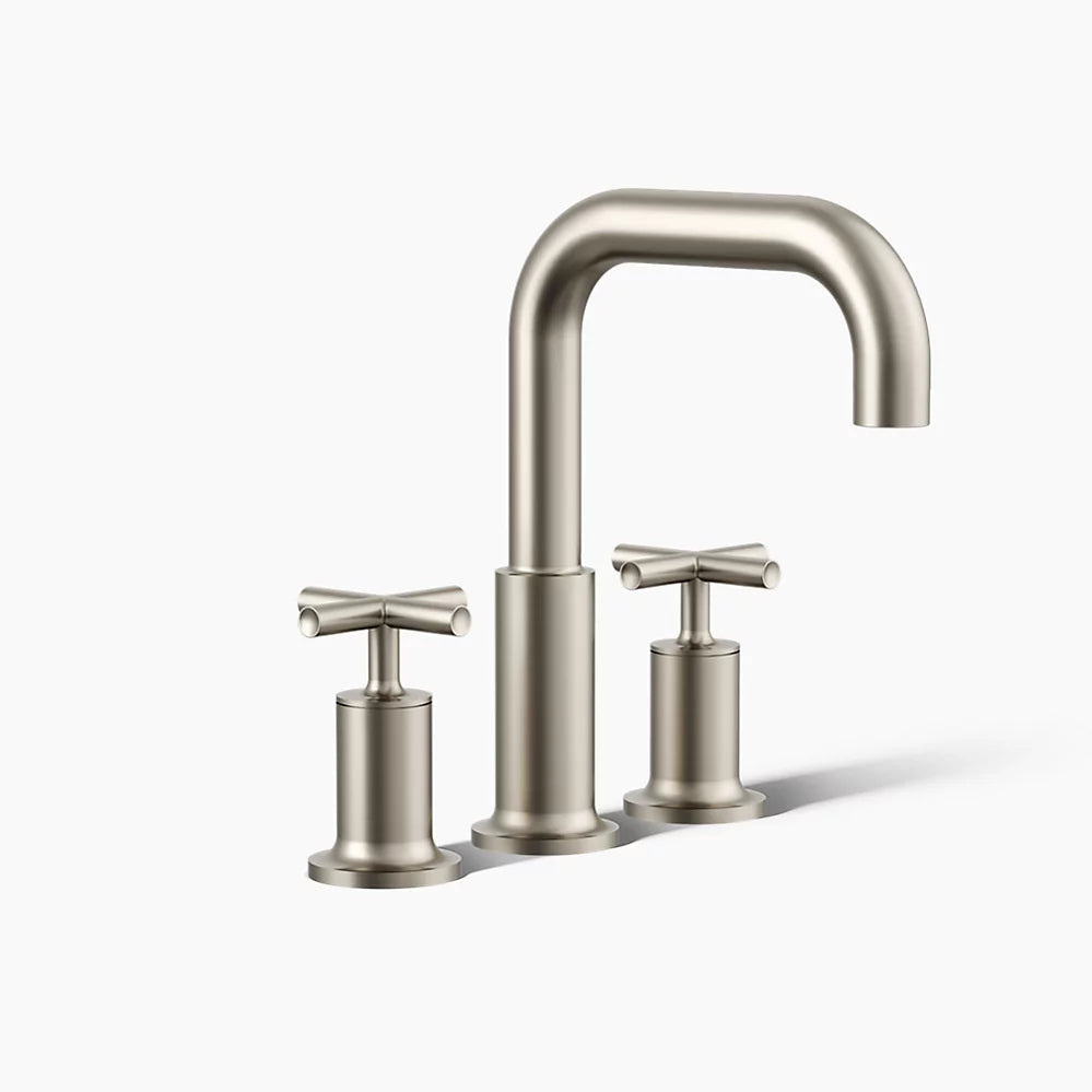 Kohler K-T14428-3 Purist Deck Mounted Roman Tub Filler with Dual Cross Handle - NEW