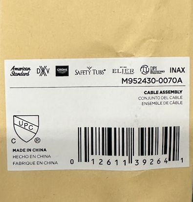 M952430-0070A Speed Connect Cable