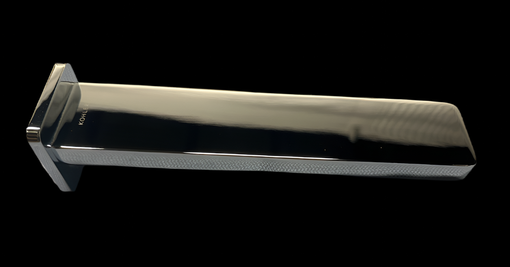 Kohler K-T23491-4-CP Parallel Wall Mounted Widespread Bathroom Faucet - READ