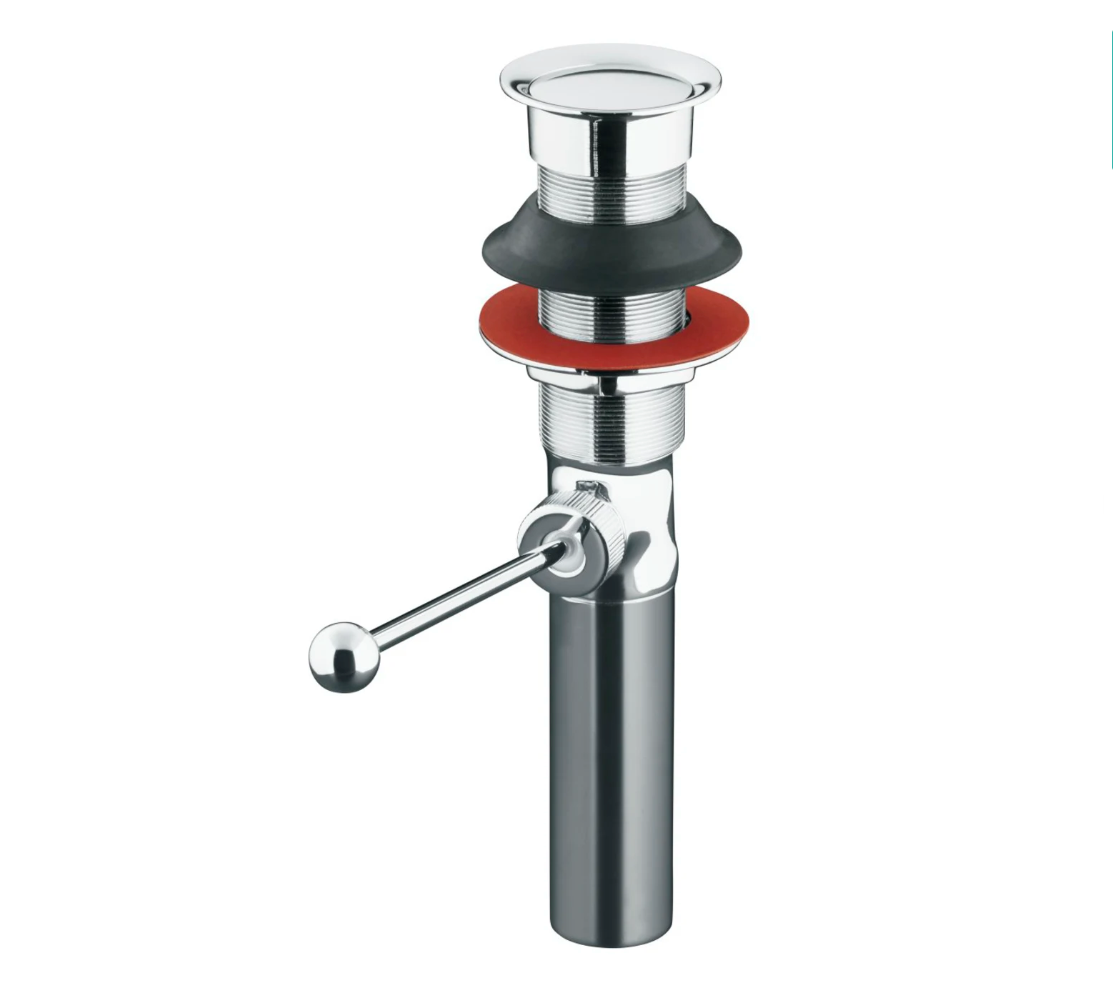 Kohler Premier 1-1/4" Drain Assembly - Less Overflow, K-7114-CP