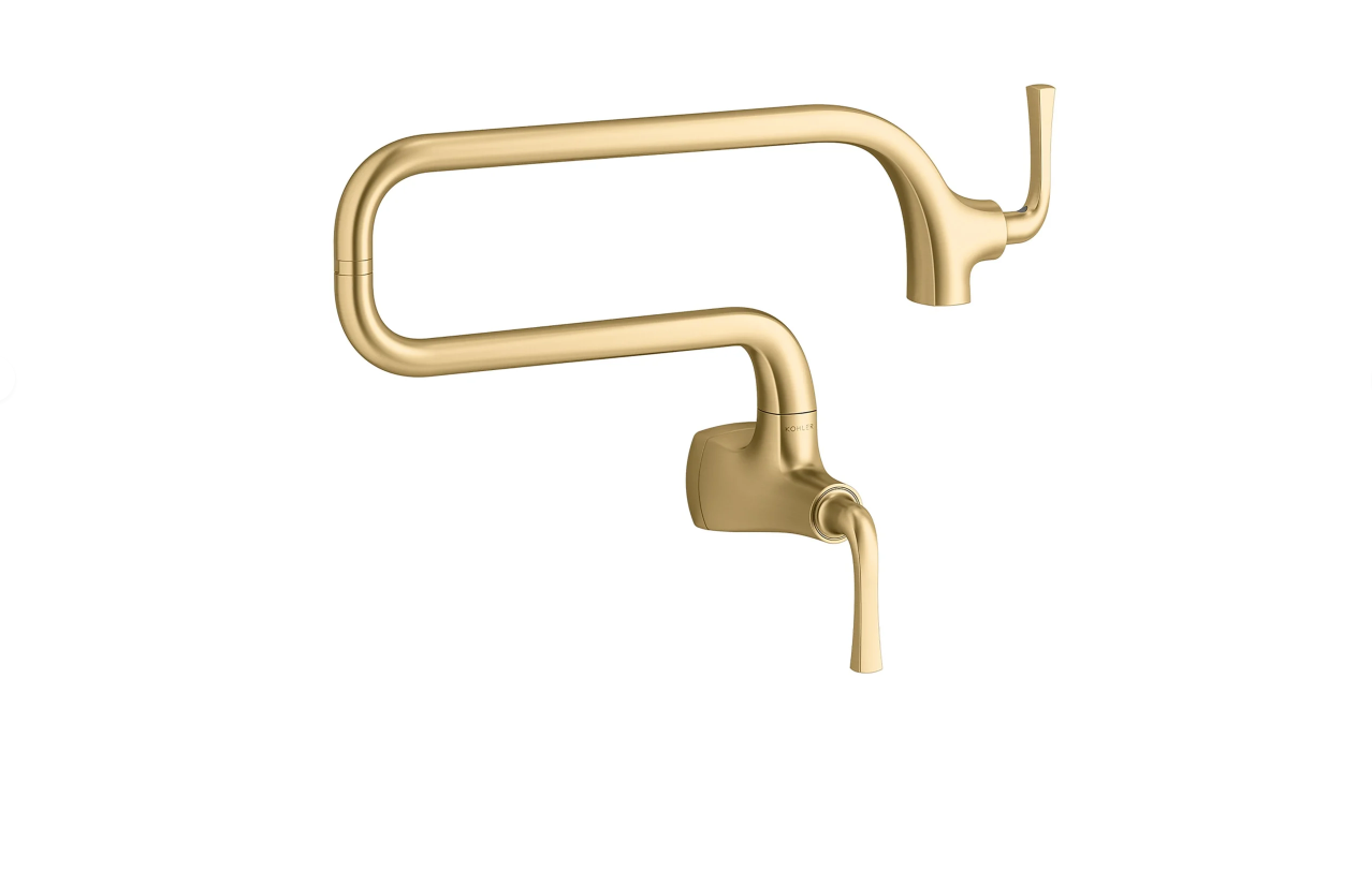 Kohler K-22066 Graze Wall Mounted Single Hole Pot Filler - NEW