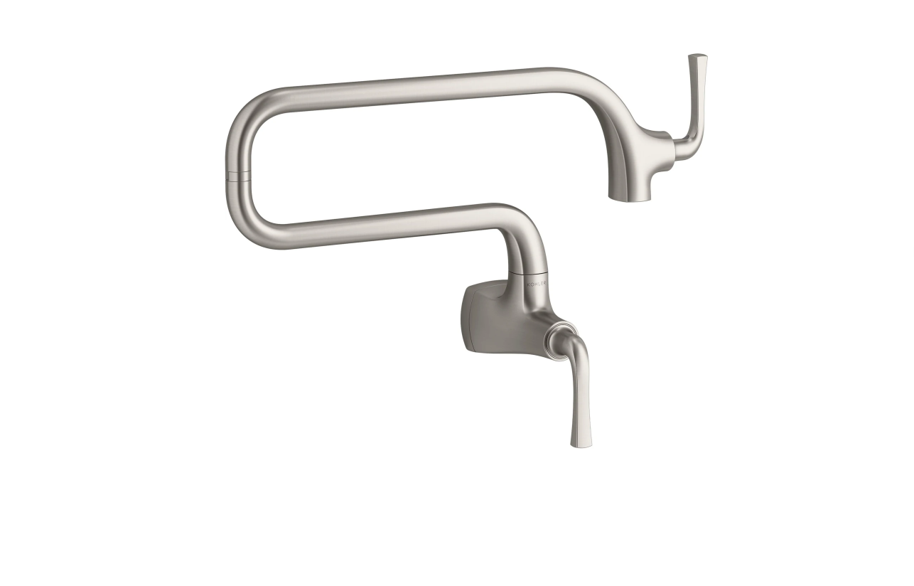 Kohler K-22066 Graze Wall Mounted Single Hole Pot Filler - NEW