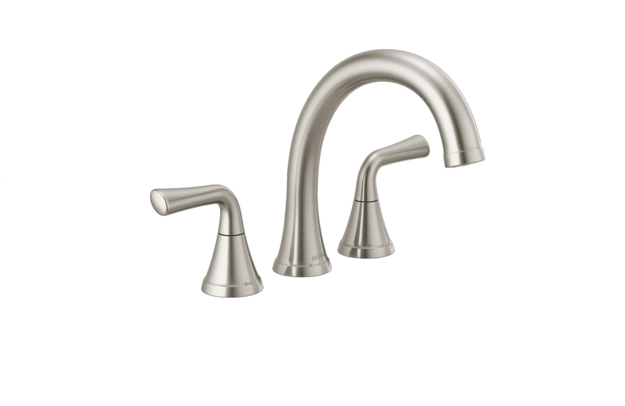 Delta T2733-SS Kayra Deck Mounted Roman Tub Filler - OPEN BOX