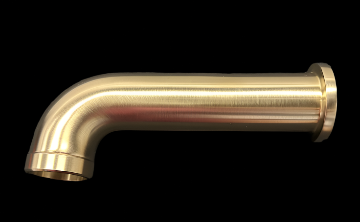 Brizo RP81438GL Essential 7-9/16" Diverter Tub Spout - OPEN BOX