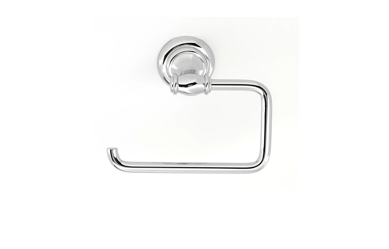 Alno A6766-PC Charlie's Euro Style Solid Brass Toilet Paper Holder - OPEN BOX