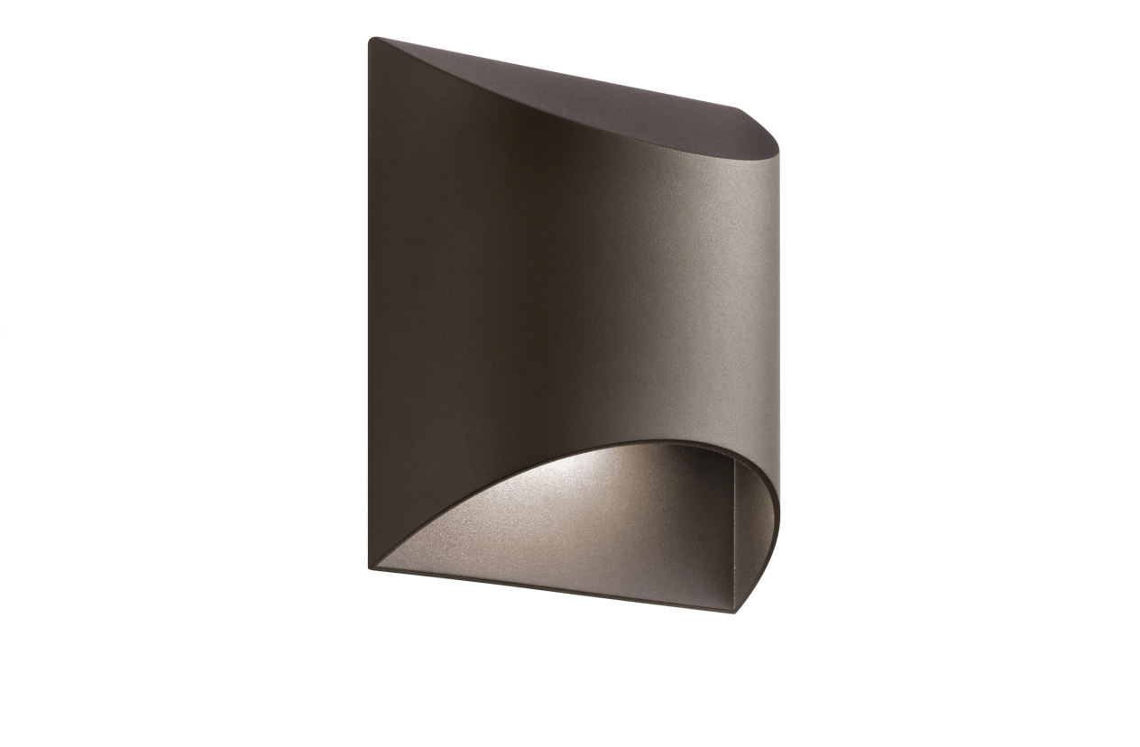 Kichler 49278AZTLED Wesley Light 8" Tall LED Outdoor Wall Sconce - ADA Compliant - OPEN BOX