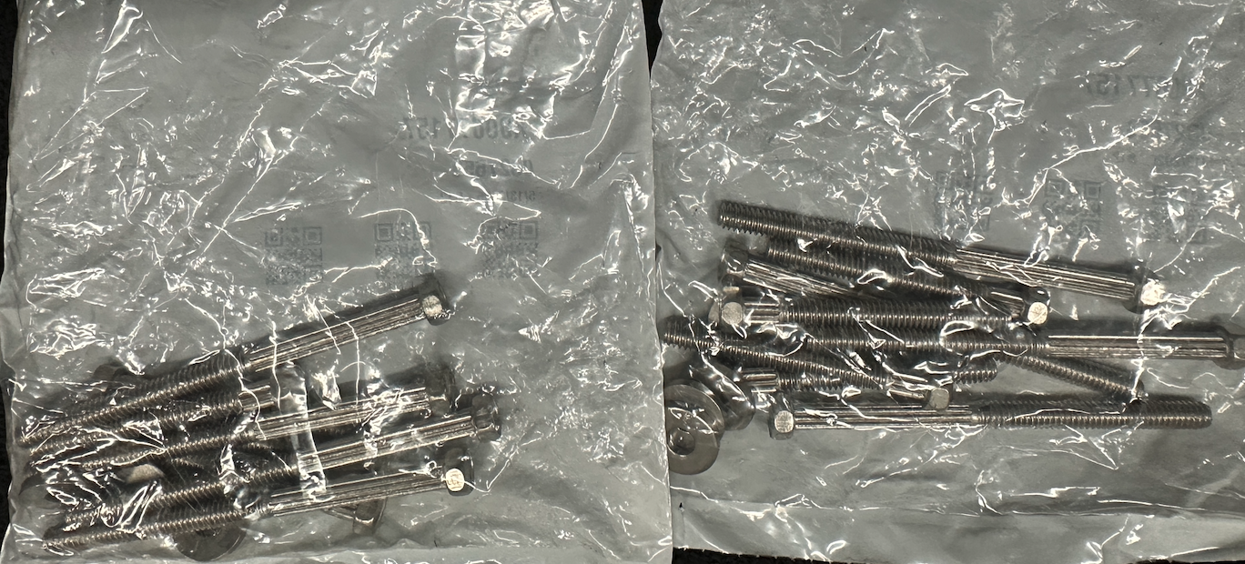 Brizo T71766-GL Floor Mounted Tub Filler Risers - Less Rough In