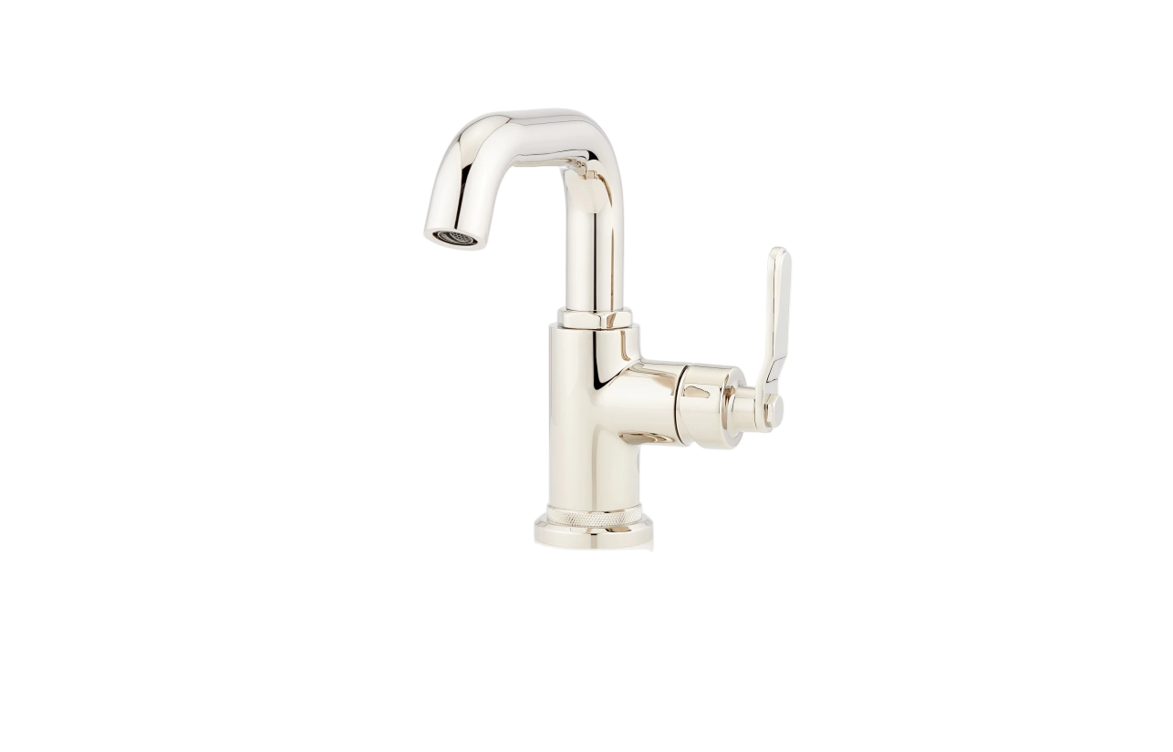 Signature Hardware Gunther 1.2 GPM Single Hole Bathroom Faucet, SHWSCGU100PN - OPEN BOX