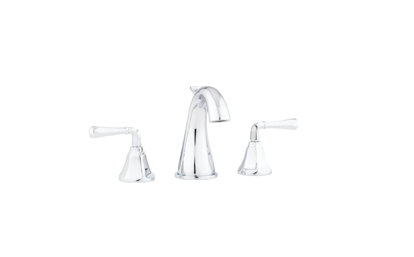 Signature Hardware 447894 Key West Widespread Bathroom Faucet WITHOUT Pop-Up - OPEN BOX