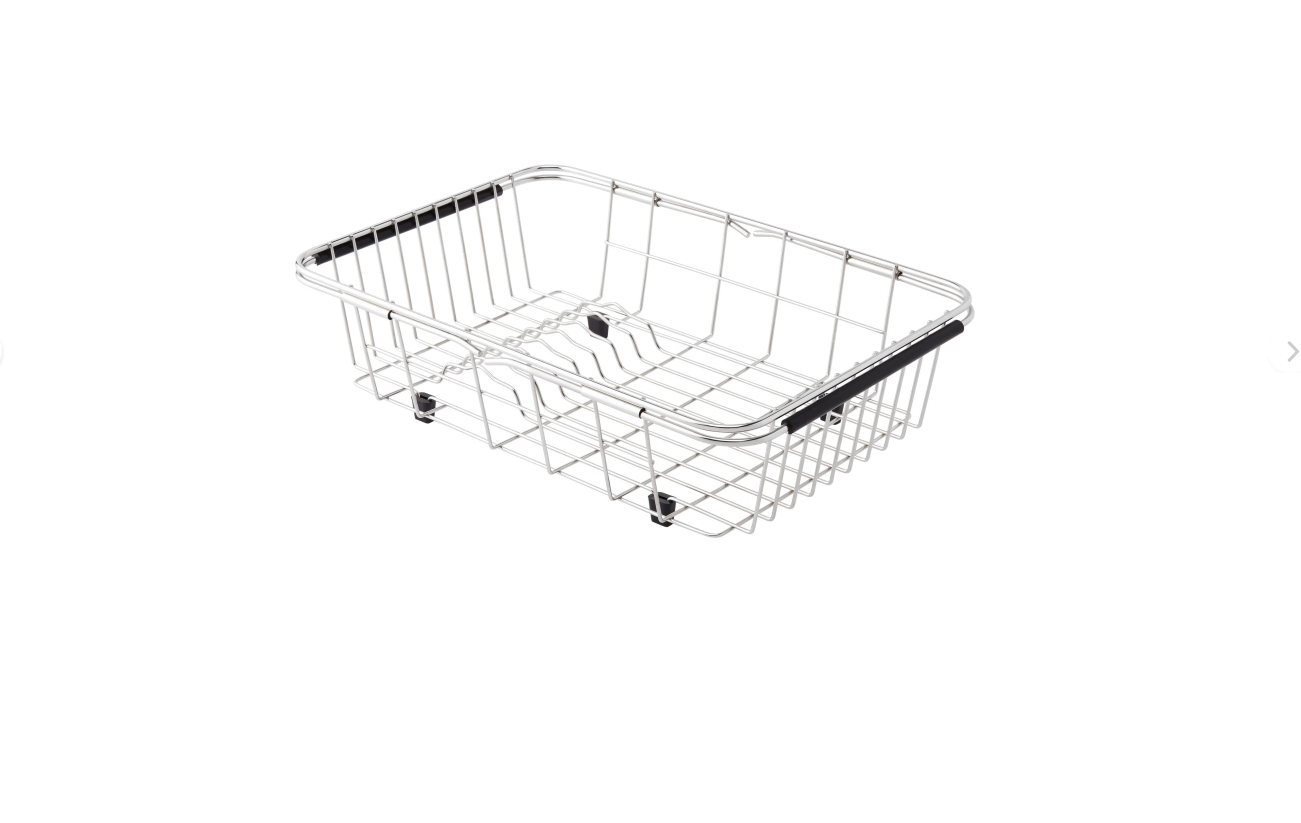 Signature Hardware SHWORKMBN 21-3/4" L x 10-3/4" W Stainless Steel Basin Rack