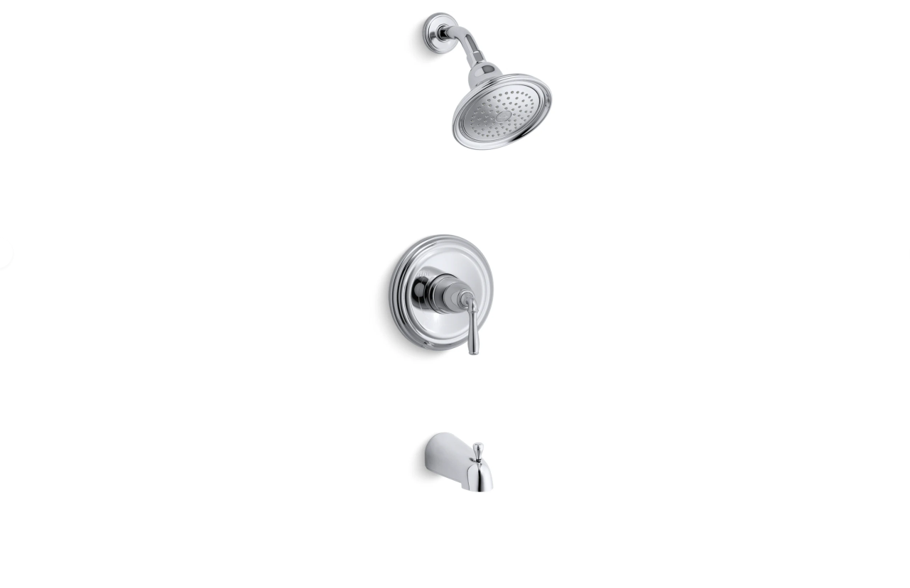 Kohler Devonshire Rite-Temp Pressure-Balancing Trim, K-TS395-4S-CP