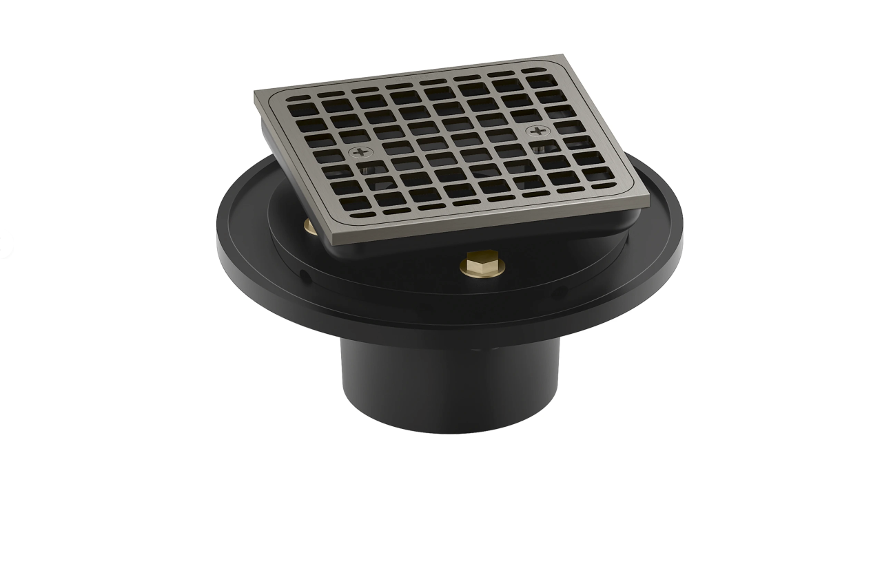 Kohler K-22673-BN Square Design Tile-In Shower Drain