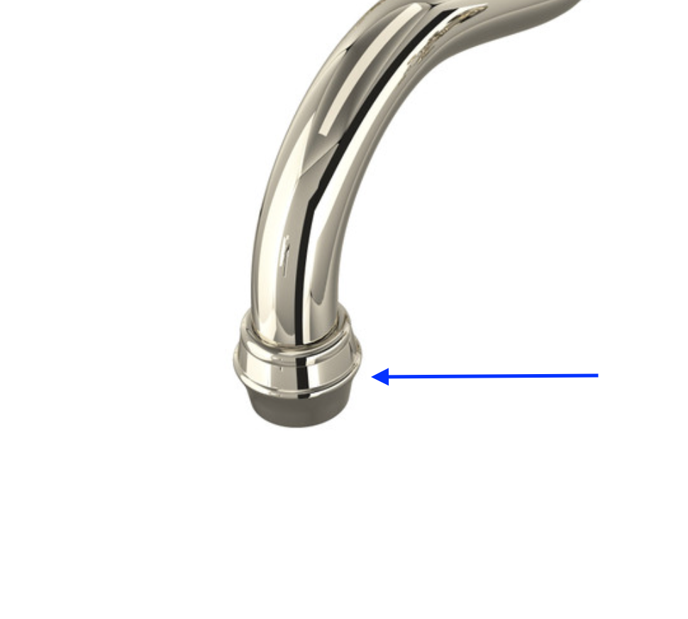 Perrin & Rowe Edwardian M24 Outlet Nipple Aerator Outer Ring 9.17384PN