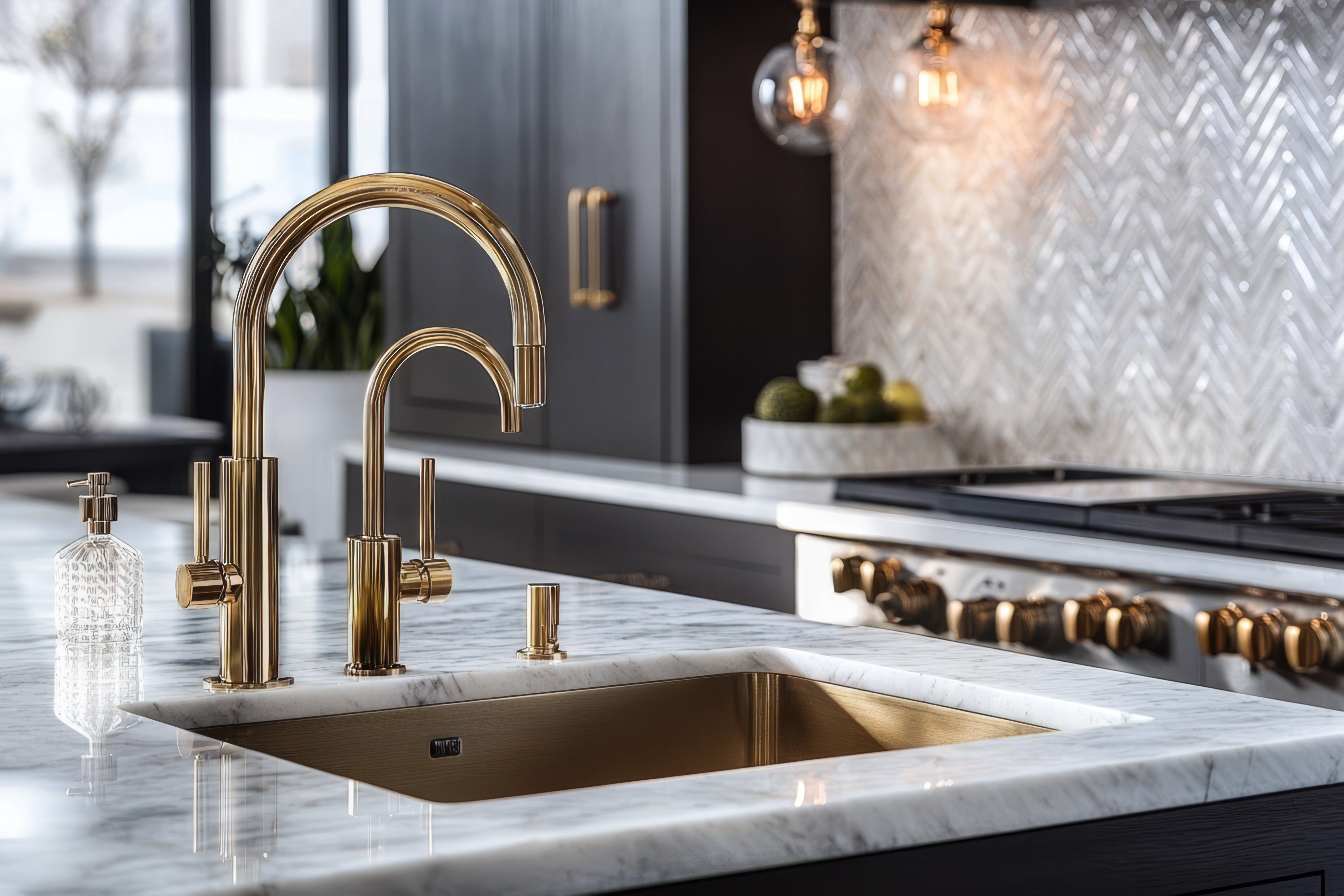 Kitchen Widespread Faucets