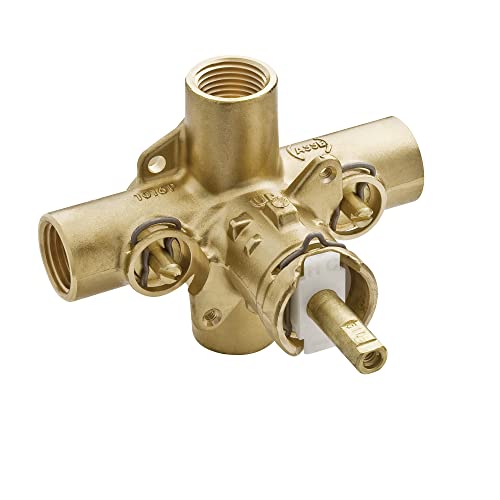 Moen 2590 1/2 Inch IPS Posi-Temp Pressure Balancing Rough-In Valve (With Stops)