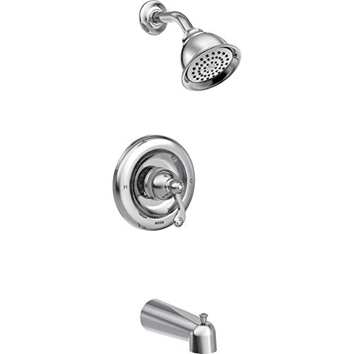 Moen Traditional Tub and Shower Trim Package with Single Function Shower Head, T2123