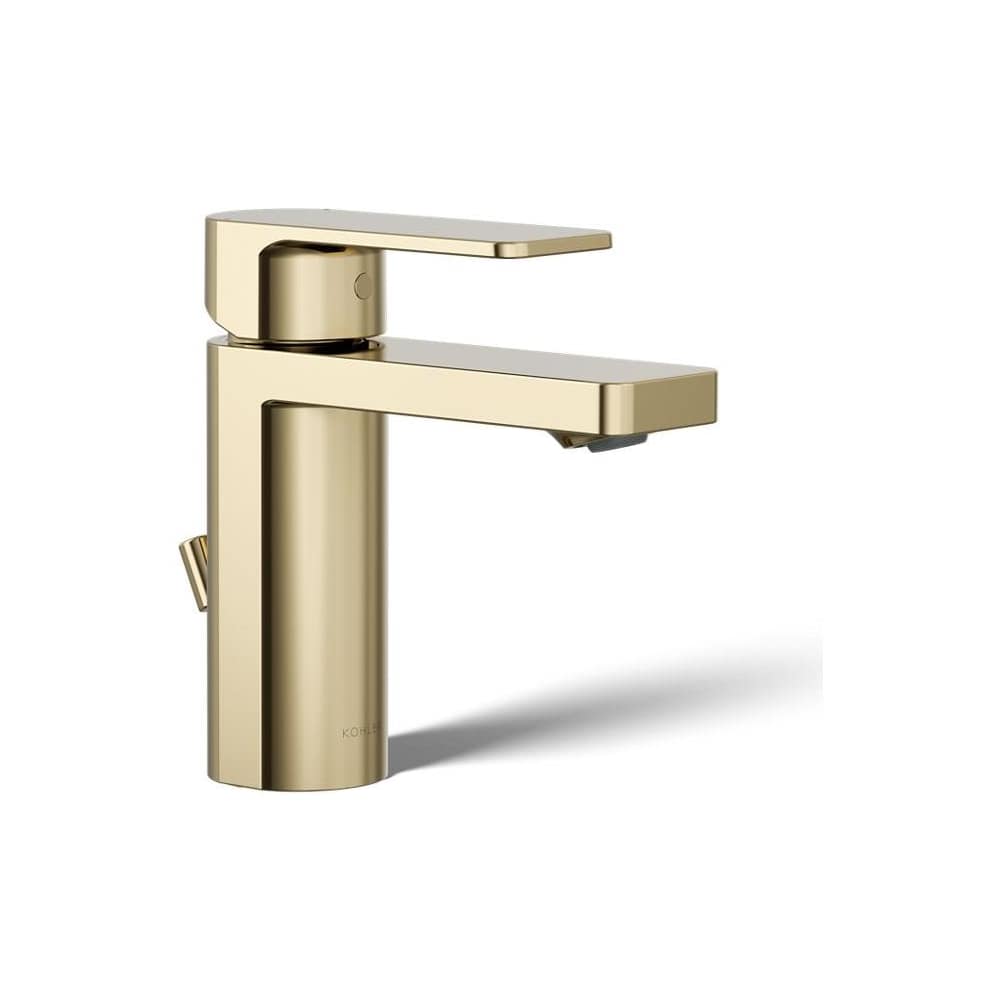 Parallel 1.0 GPM Single Hole Bathroom Faucet and Pop-Up Drain Assembly