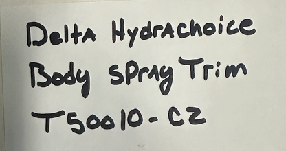 Delta Faucet T50010-CZ Body Spray Trim, Champagne Bronze
