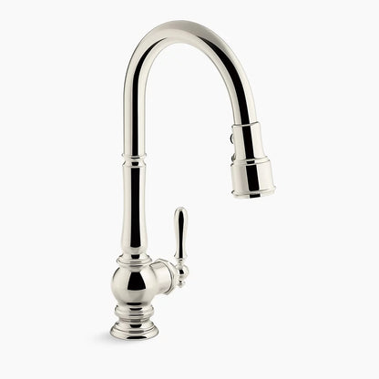 Kohler K-99259 Artifacts Single Hole Pull Down Kitchen Faucet - NEW