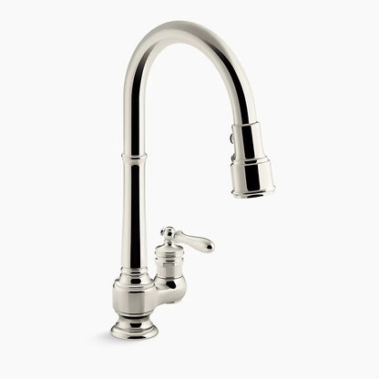 Kohler K-99260 Artifacts Single Hole Pull Down Kitchen Faucet - NEW