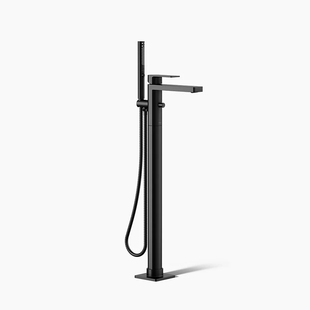 Kohler K-T23492-4 Parallel Floor Mounted Tub Filler - Includes Hand Shower - NEW