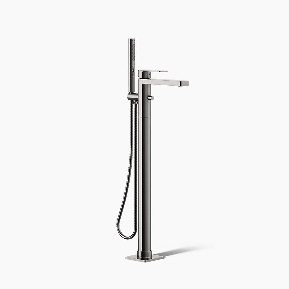 Kohler K-T23492-4 Parallel Floor Mounted Tub Filler - Includes Hand Shower - NEW