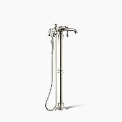 Kohler K-T72790-9M Artifacts Floor Mounted Tub Filler with Built-In Diverter - Includes Hand Shower - NEW