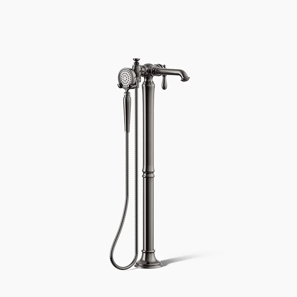 Kohler K-T72790-9M Artifacts Floor Mounted Tub Filler with Built-In Diverter - Includes Hand Shower - NEW