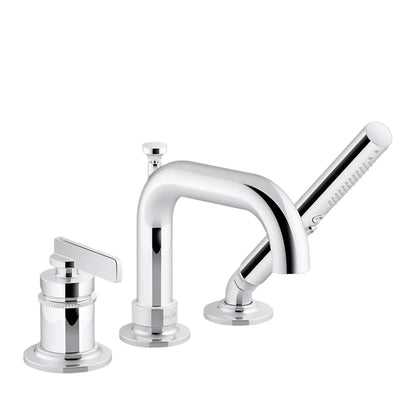Kohler K-35913-4 Castia by Studio McGee Deck Mounted Roman Tub Filler with Built-In Diverter - Includes Hand Shower - NEW