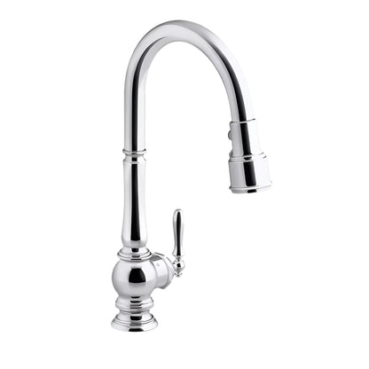 Kohler K-29709 Artifacts Touchless Single Hole Pull Down Kitchen Faucet - NEW