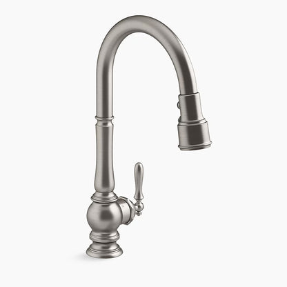 Kohler K-29709 Artifacts Touchless Single Hole Pull Down Kitchen Faucet - NEW