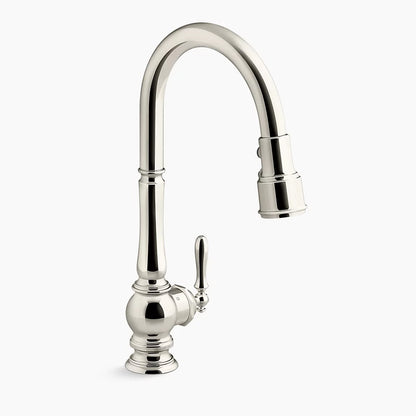 Kohler K-29709 Artifacts Touchless Single Hole Pull Down Kitchen Faucet - NEW