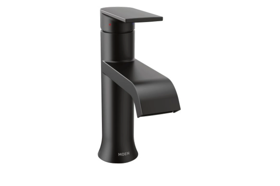 Moen 6702BL Genta LX Single Handle Centerset Bathroom Faucet