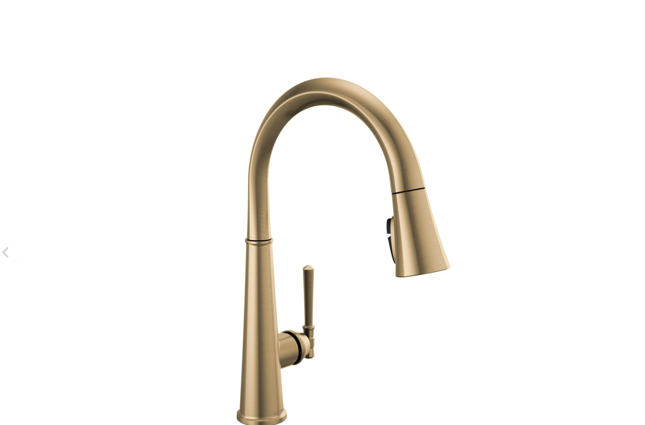 Delta 9182-CZ-PR-DST Emmeline 1.8 GPM Single Hole Pull Down Kitchen Faucet