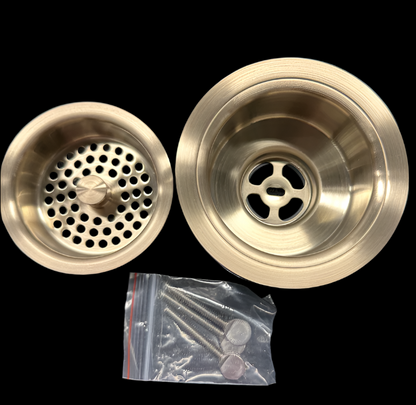 Brizo 69052-GL  Brass Basket Strainer for Standard Kitchen Sinks - OPEN BOX