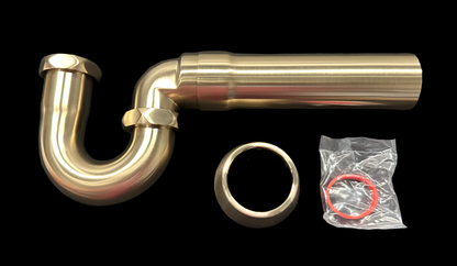 Brizo BT031121-GL 17 Gauge P-Trap with Flange - OPEN BOX