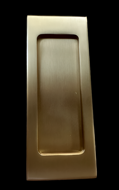 Emtek 2114US4134 Modern Rectangular 7-1/4 Inch Passage Mortise Pocket Door Pull for 1-3/4" Thick Doors - READ