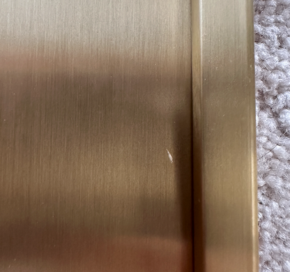 Emtek 2114US4134 Modern Rectangular 7-1/4 Inch Passage Mortise Pocket Door Pull for 1-3/4" Thick Doors - READ