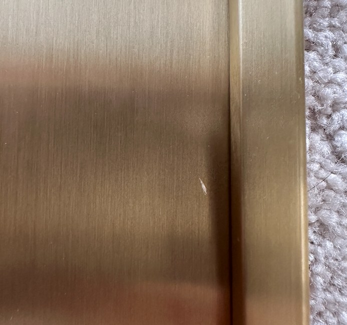 Emtek 2114US4134 Modern Rectangular 7-1/4 Inch Passage Mortise Pocket Door Pull for 1-3/4" Thick Doors - READ