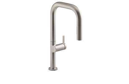 Kohler K-28269 Components 1.5 GPM Single Hole Angled High-Arch Pull Down Kitchen Faucet - NEW