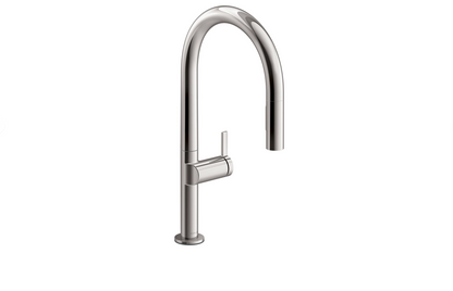 Kohler K-28268 Components 1.5 GPM Goose Neck Single Hole Pull Down Kitchen Faucet - NEW