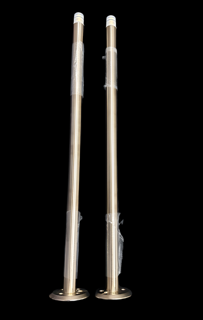 Brizo T71766-GL Floor Mounted Tub Filler Risers - Less Rough In