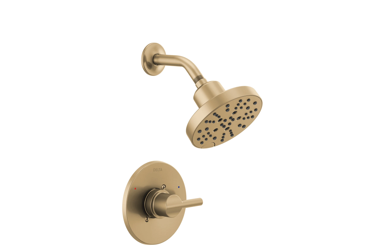 Delta 142749-CZ Nicoli Single Function Pressure Balanced Shower W/ Valve